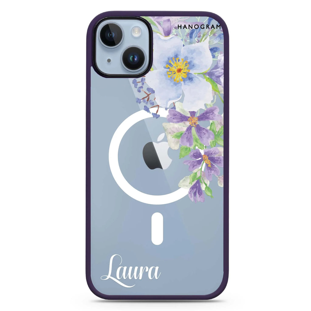 Fragrance of Flower iPhone 14 Plus MagSafe Compatible Impact Guard Bumper Case