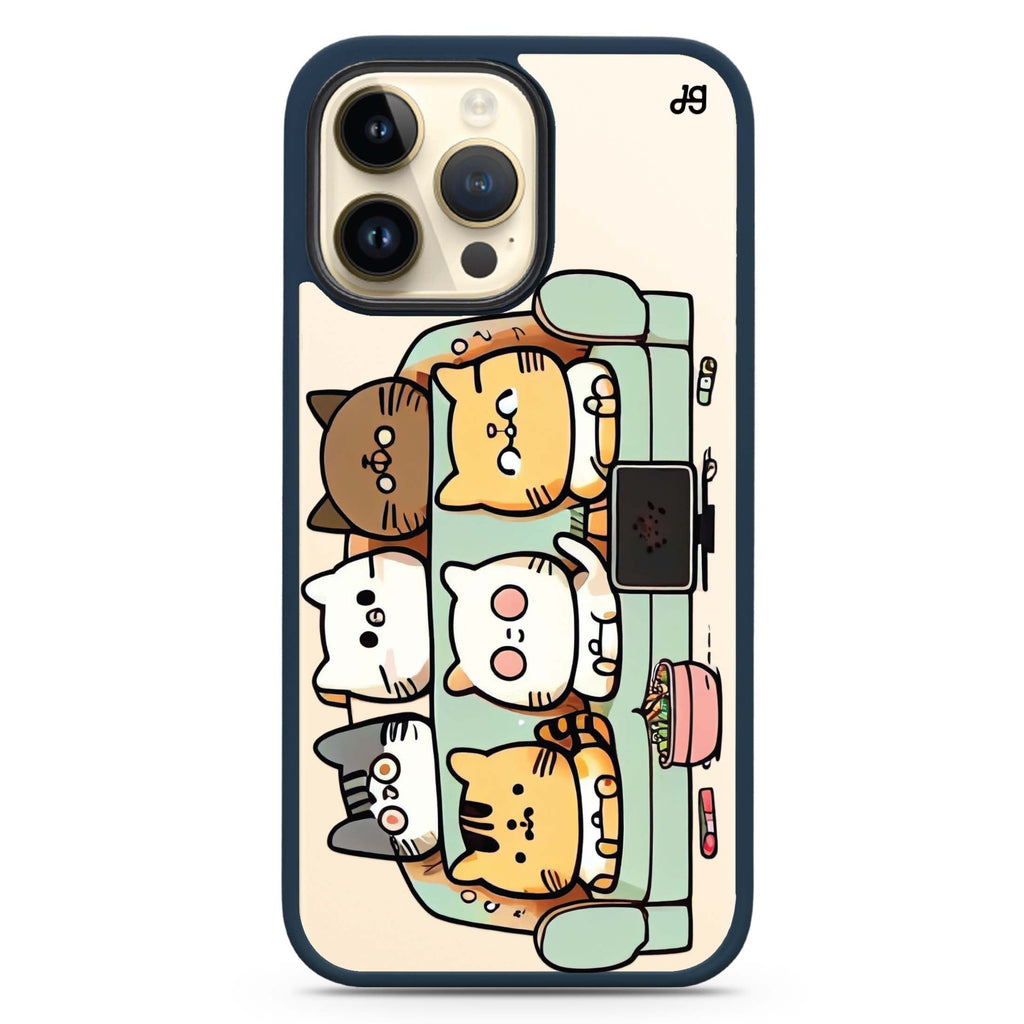 TV Cats MagSafe Compatible Impact Guard Bumper Case