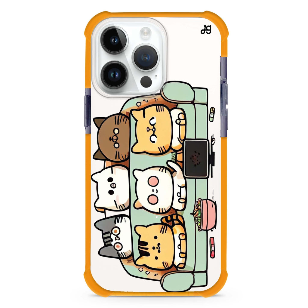 TV Cats MagSafe Compatible Ultra Shockproof Case