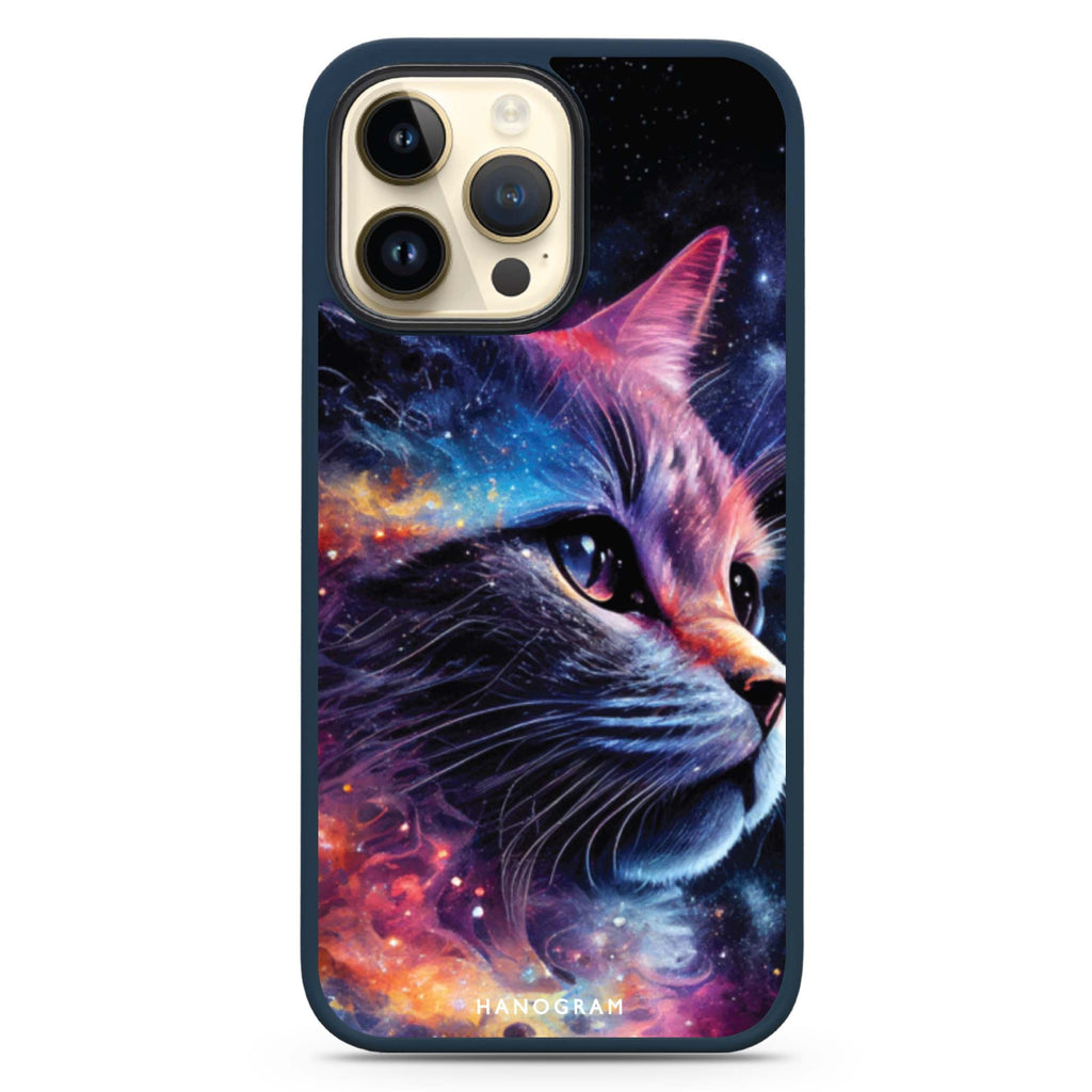 Galaxy Cat MagSafe Compatible Impact Guard Bumper Case