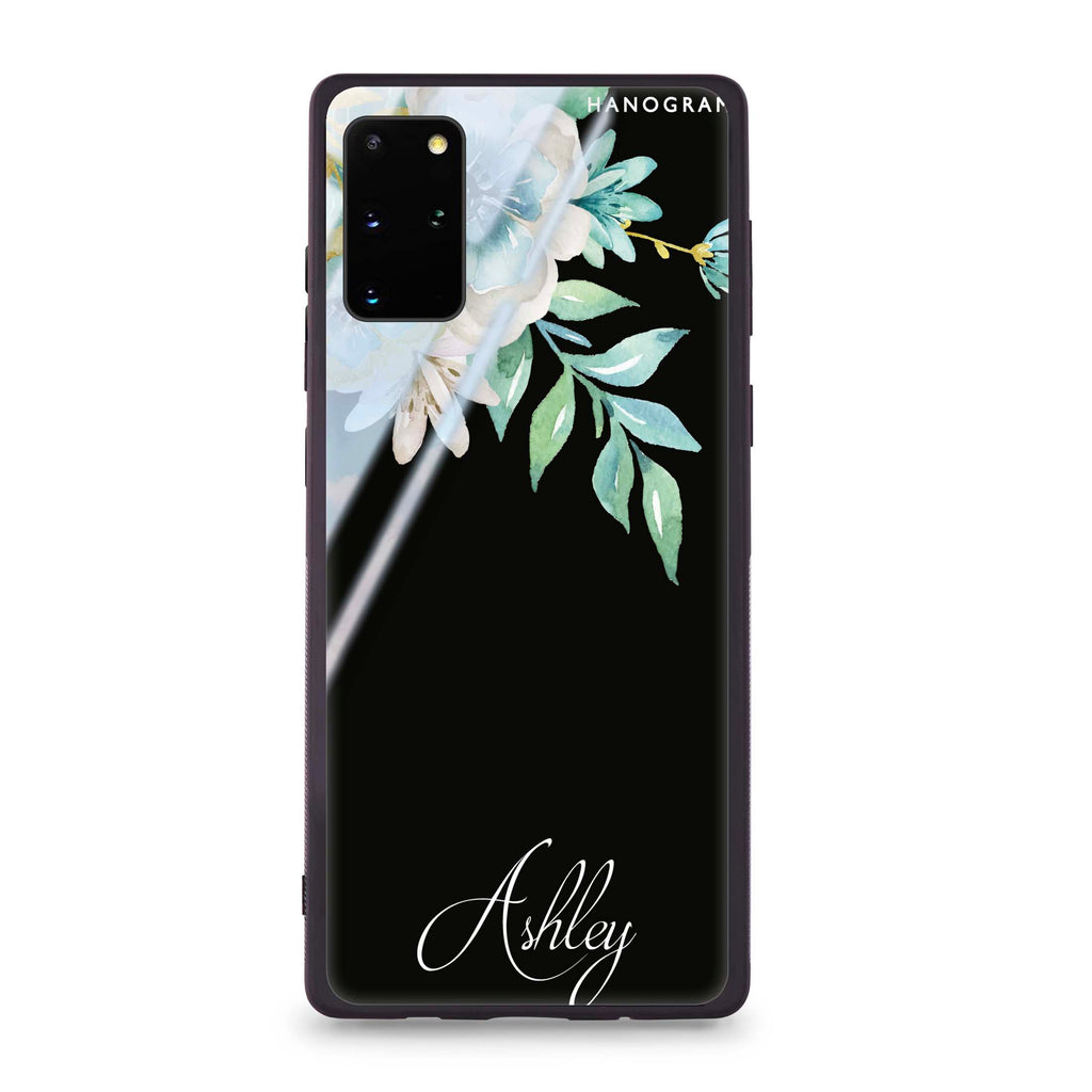 Watercolor Flowers Samsung S20 Plus Glass Case