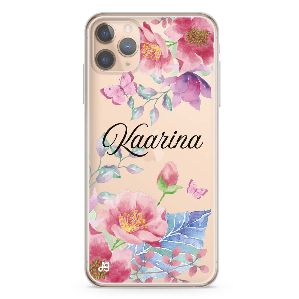 Butterfly Garden iPhone 11 Pro Max Ultra Clear Case