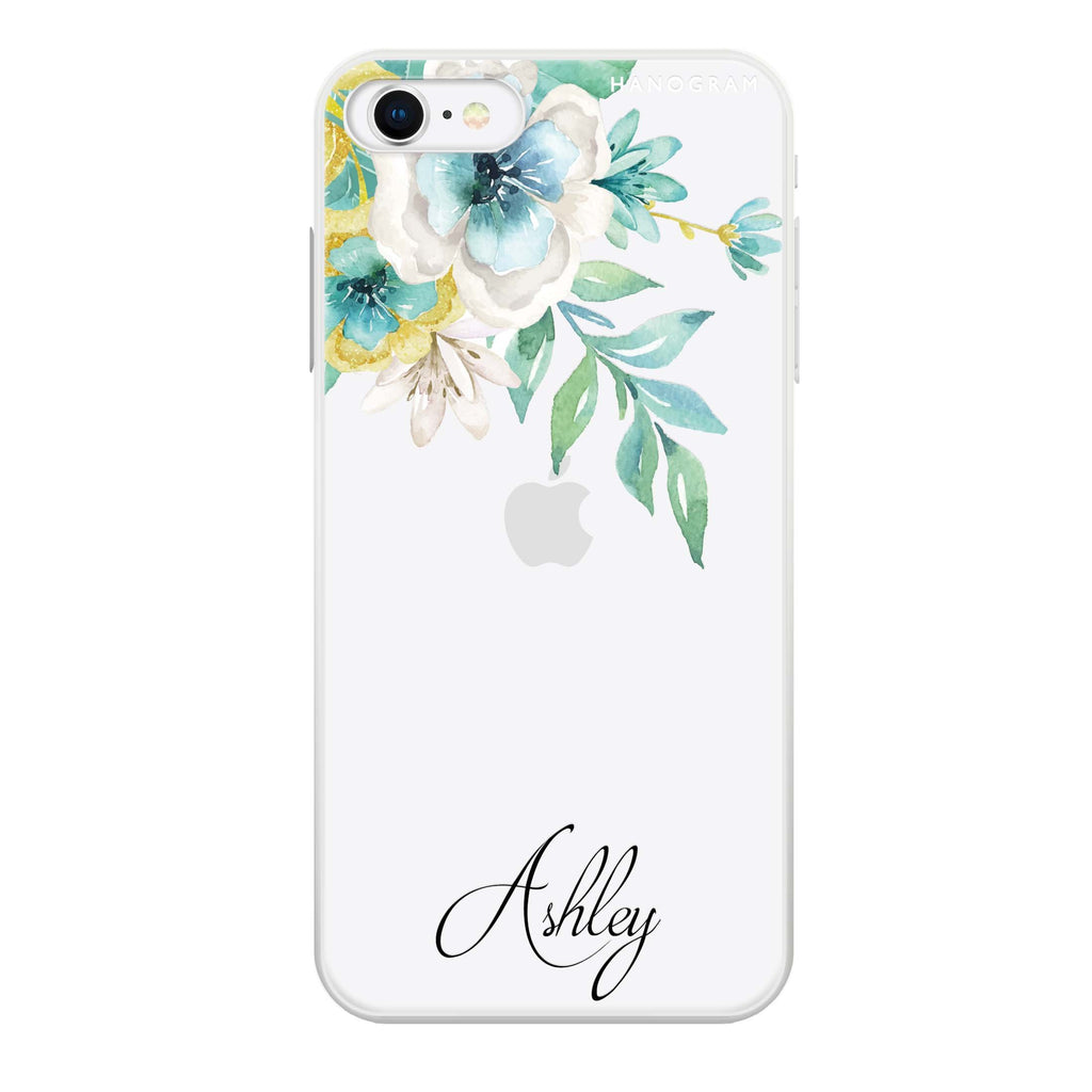Watercolor Flowers iPhone SE Ultra Clear Case