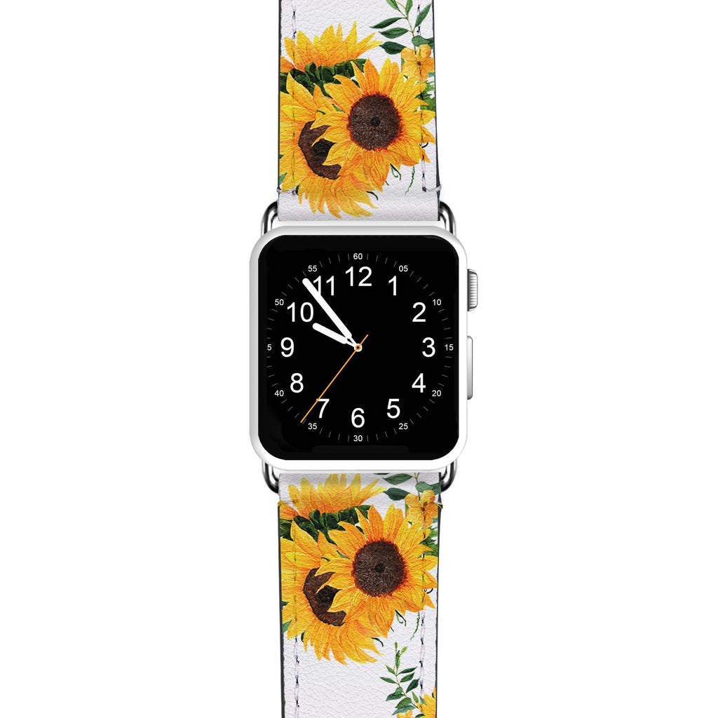 Sunflower Puppy APPLE WATCH BANDS