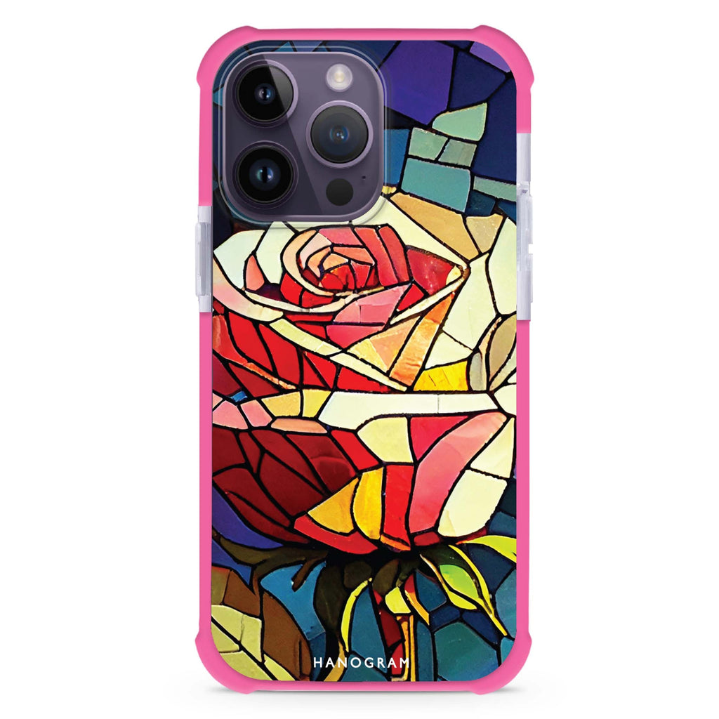 Rose Art MagSafe Compatible Ultra Shockproof Case