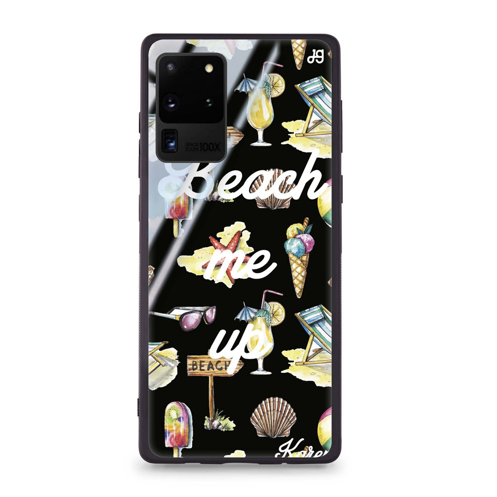 Beach me up Samsung Glass Case