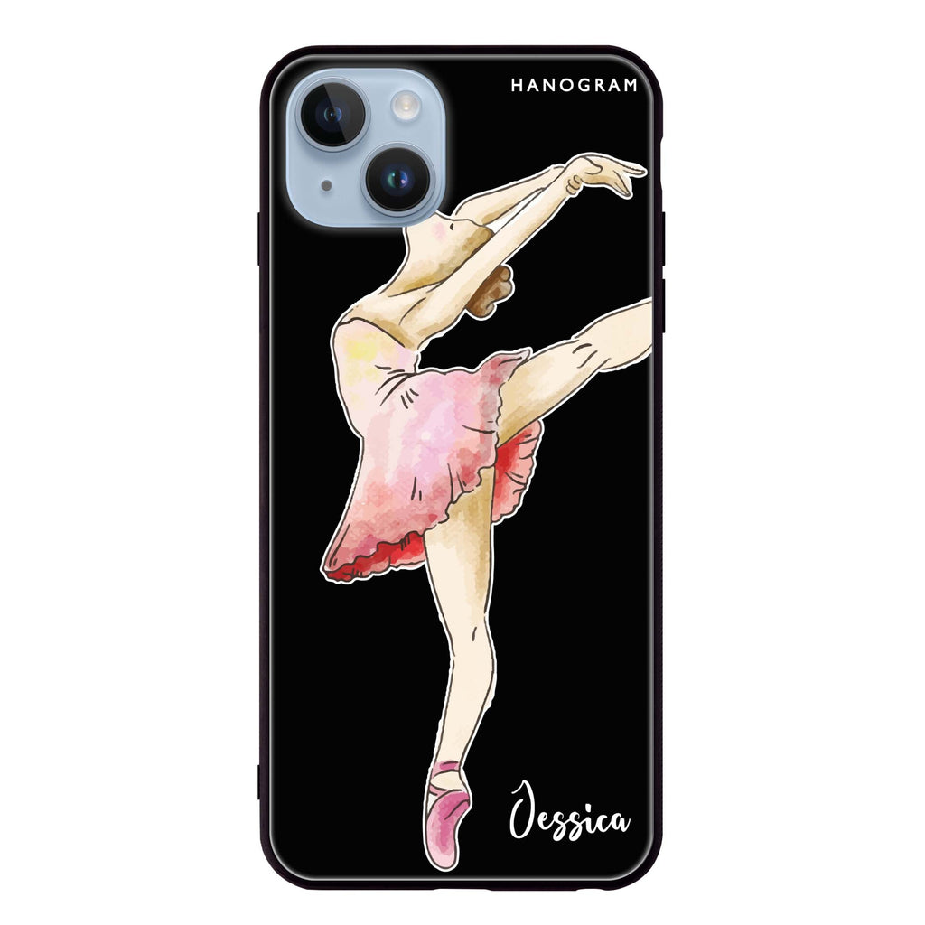 Ballet Girl iPhone 14 Plus Glass Case