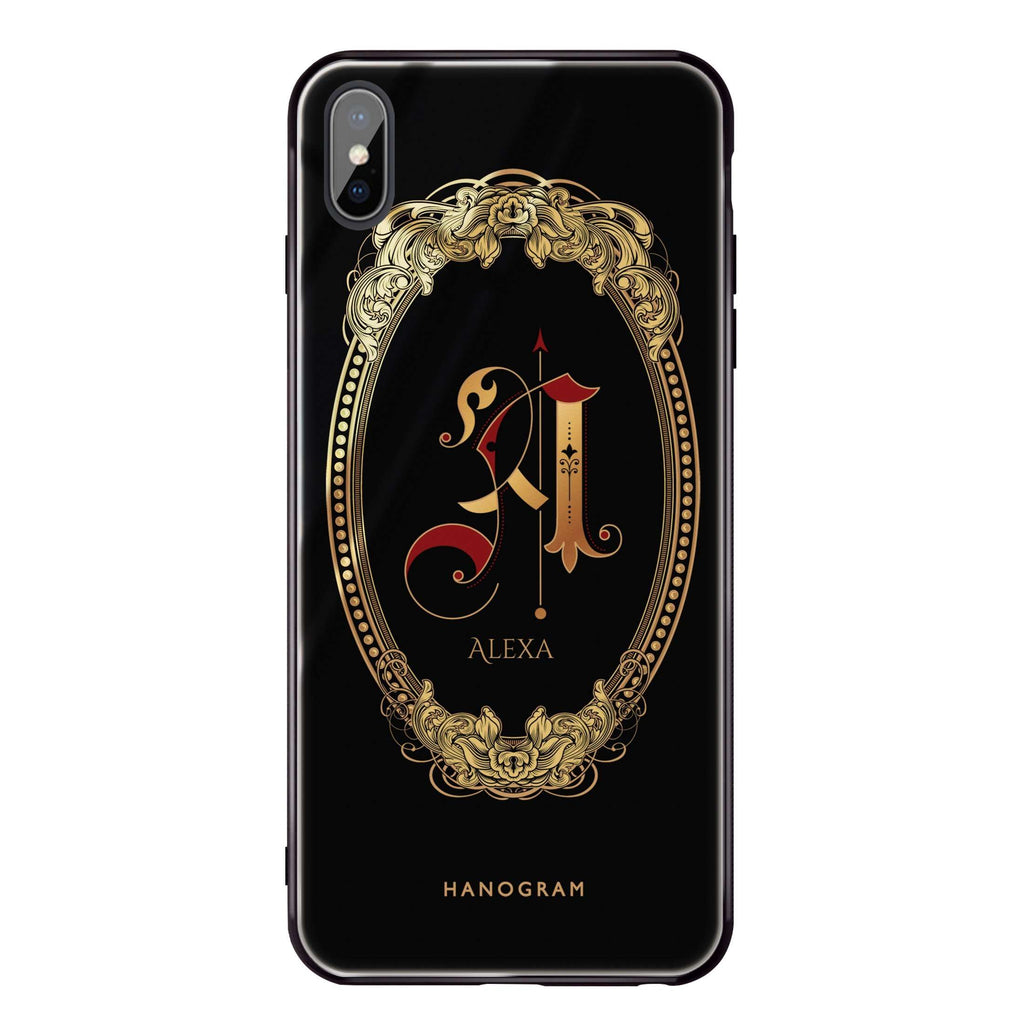 Gothic Ornamental iPhone XS Glass Case
