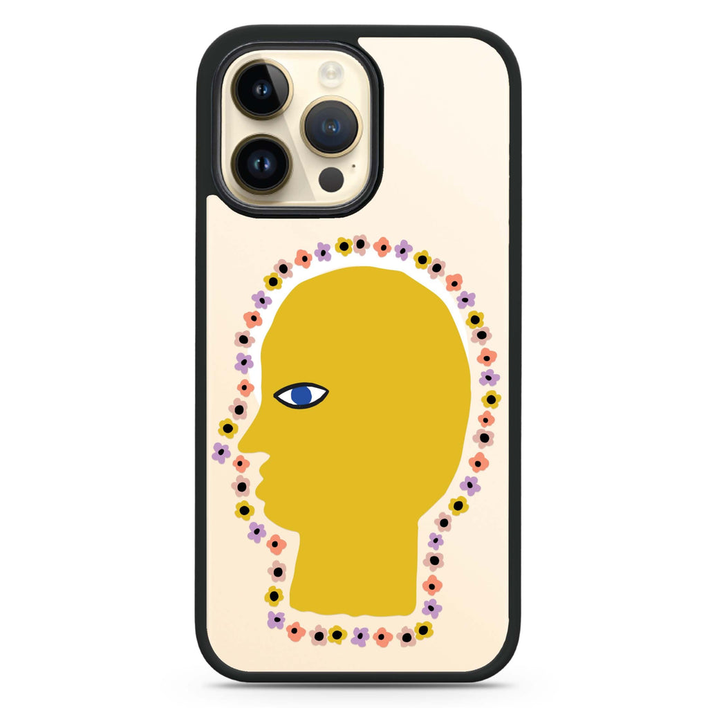 Floral Brain MagSafe Compatible Impact Guard Bumper Case