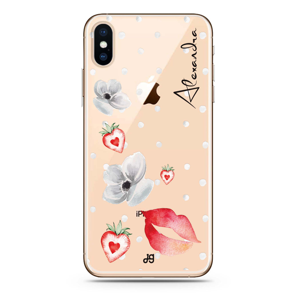 The First Date iPhone XS Max Ultra Clear Case