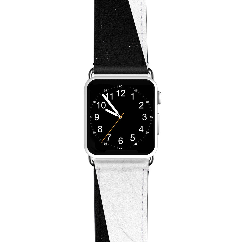 Black And White Marble APPLE WATCH BANDS