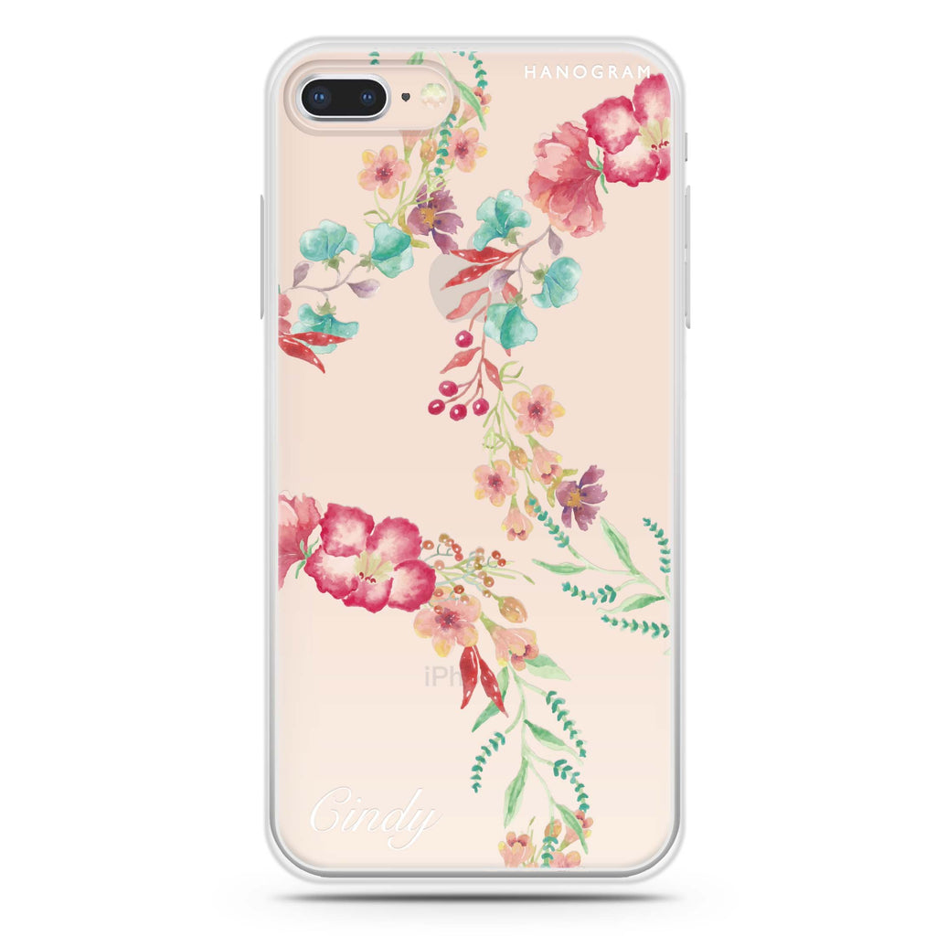 Spring Flowers iPhone 7 Plus Ultra Clear Case