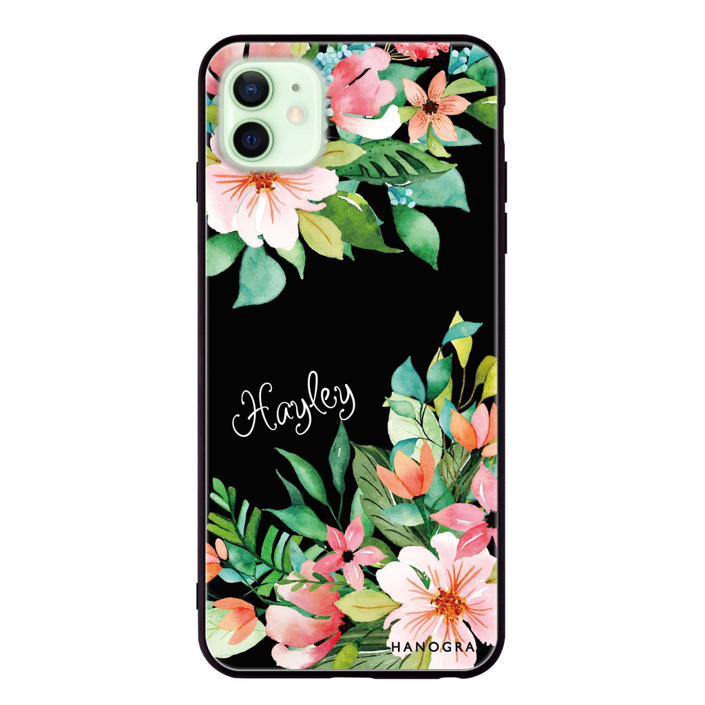 Flower Inspiration iPhone 12 Glass Case