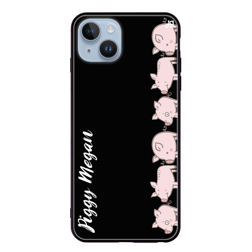 Piggy Corps iPhone 14 Plus Glass Case