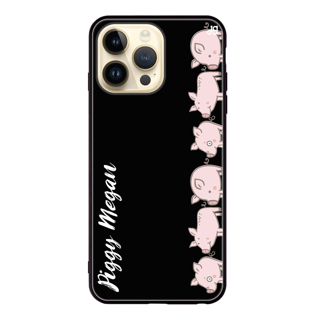 Piggy Corps iPhone 13 Pro Max Glass Case