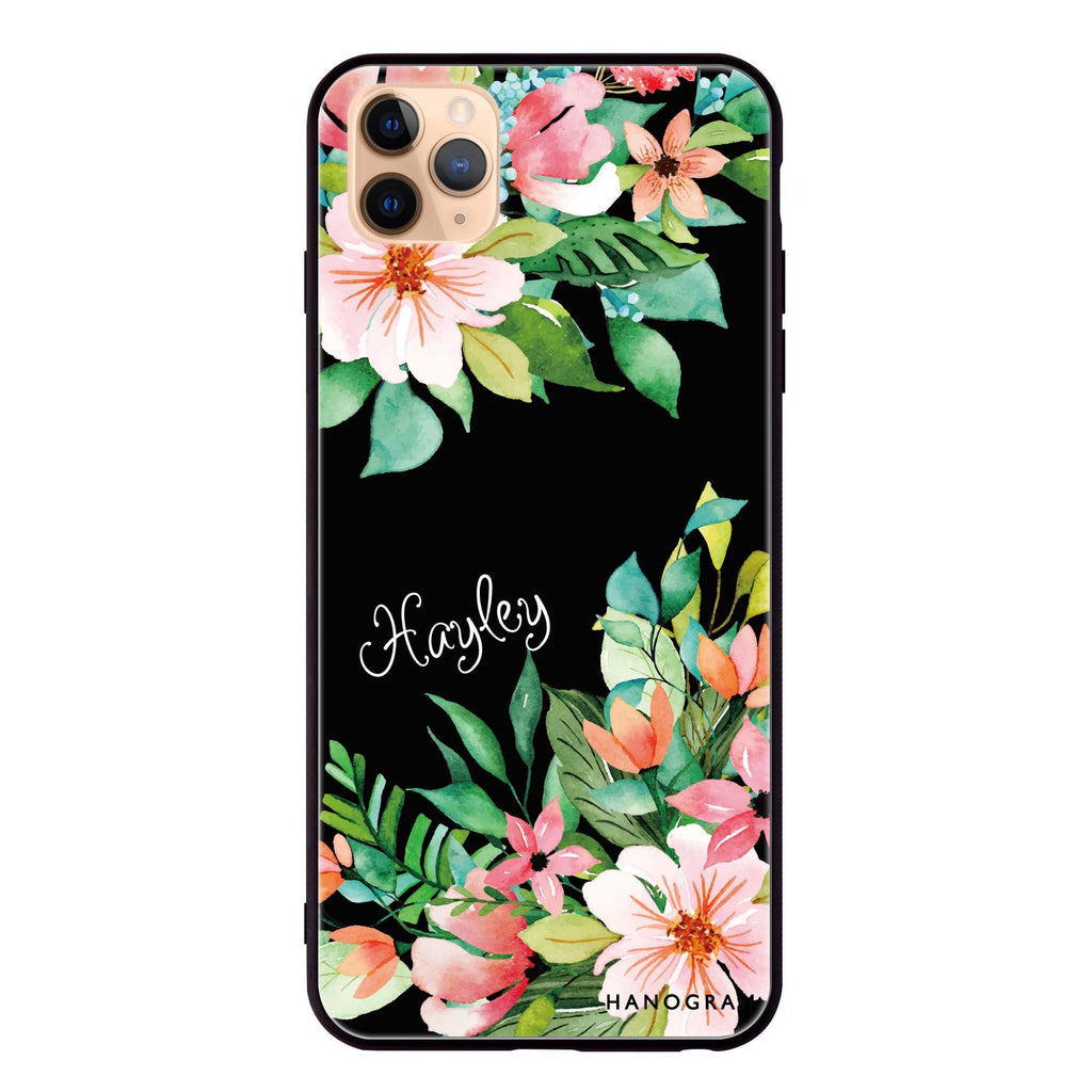 Flower Inspiration iPhone 11 Pro Max Glass Case