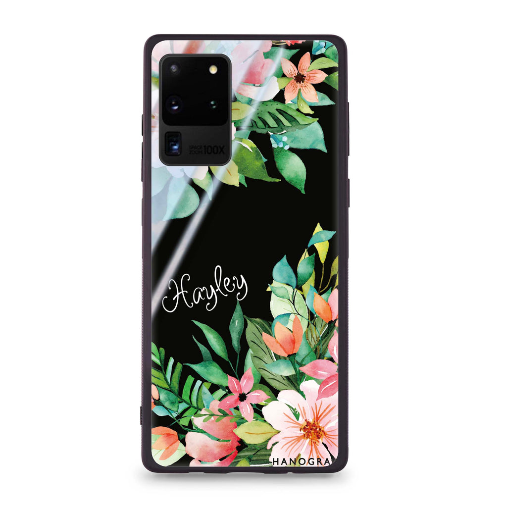 Flower Inspiration Samsung S20 Ultra Glass Case