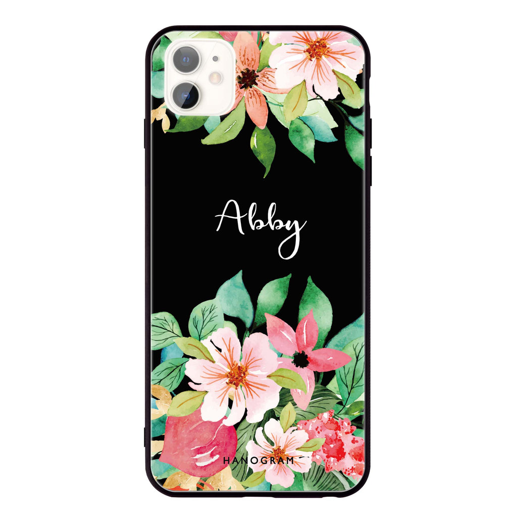 Floral Life iPhone 11 Glass Case