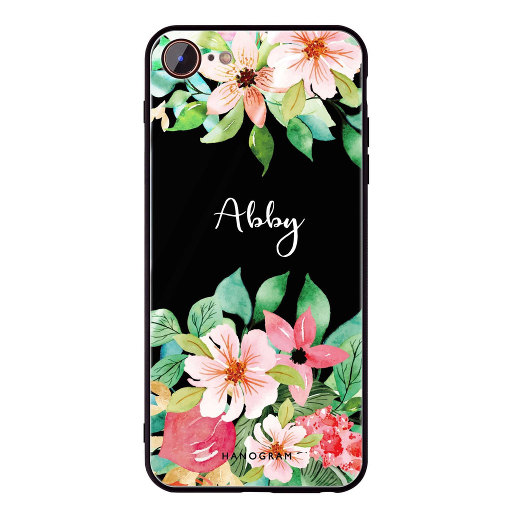Floral Life iPhone 7 Glass Case
