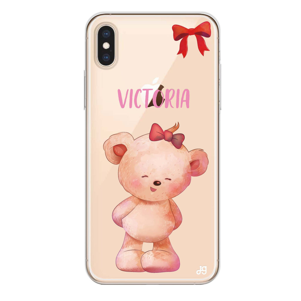 Bear Lovely iPhone X Ultra Clear Case