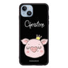Piggy Queen iPhone 14 Plus Glass Case