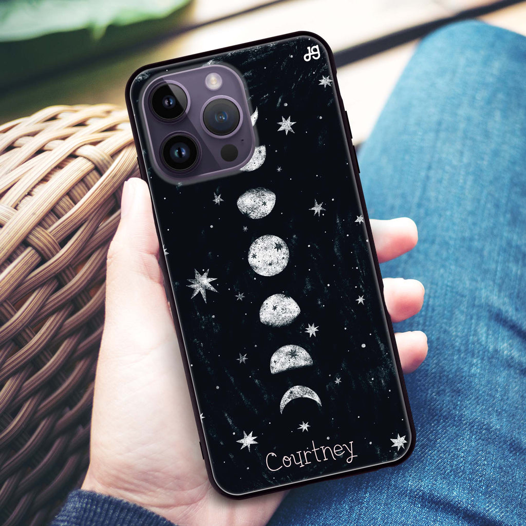 Phases of the moon Glass Case – Hanogram