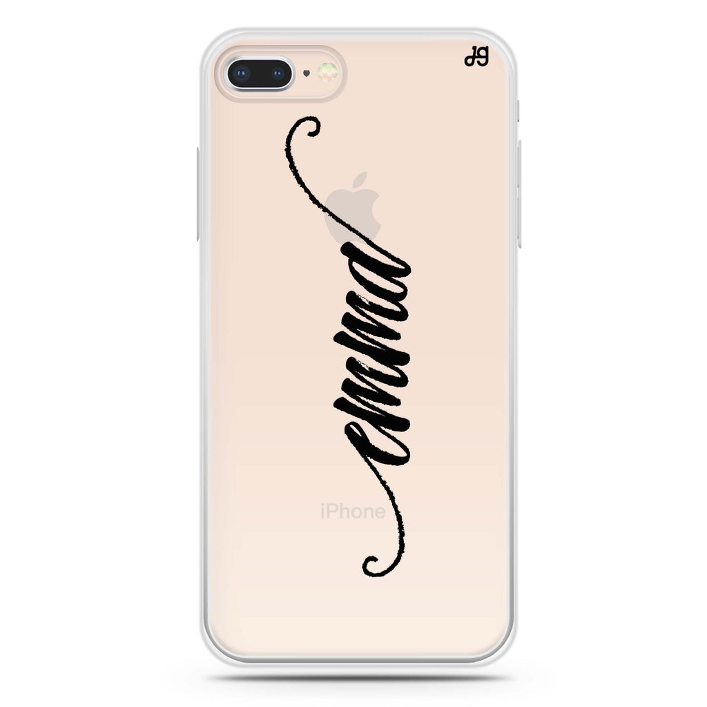 Vintage Writing iPhone 8 Ultra Clear Case