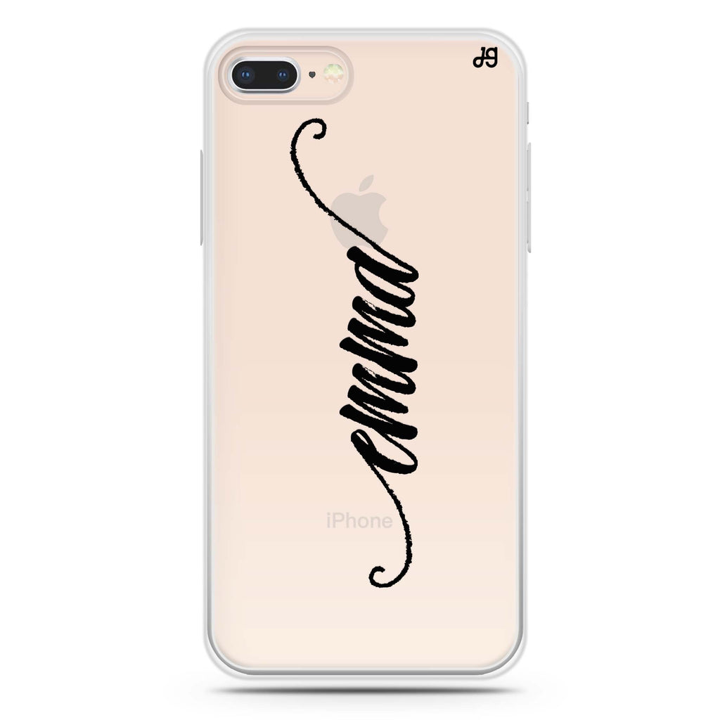 Vintage Writing iPhone 7 Plus Ultra Clear Case