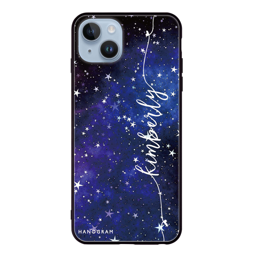 Stardust iPhone 14 Plus Glass Case