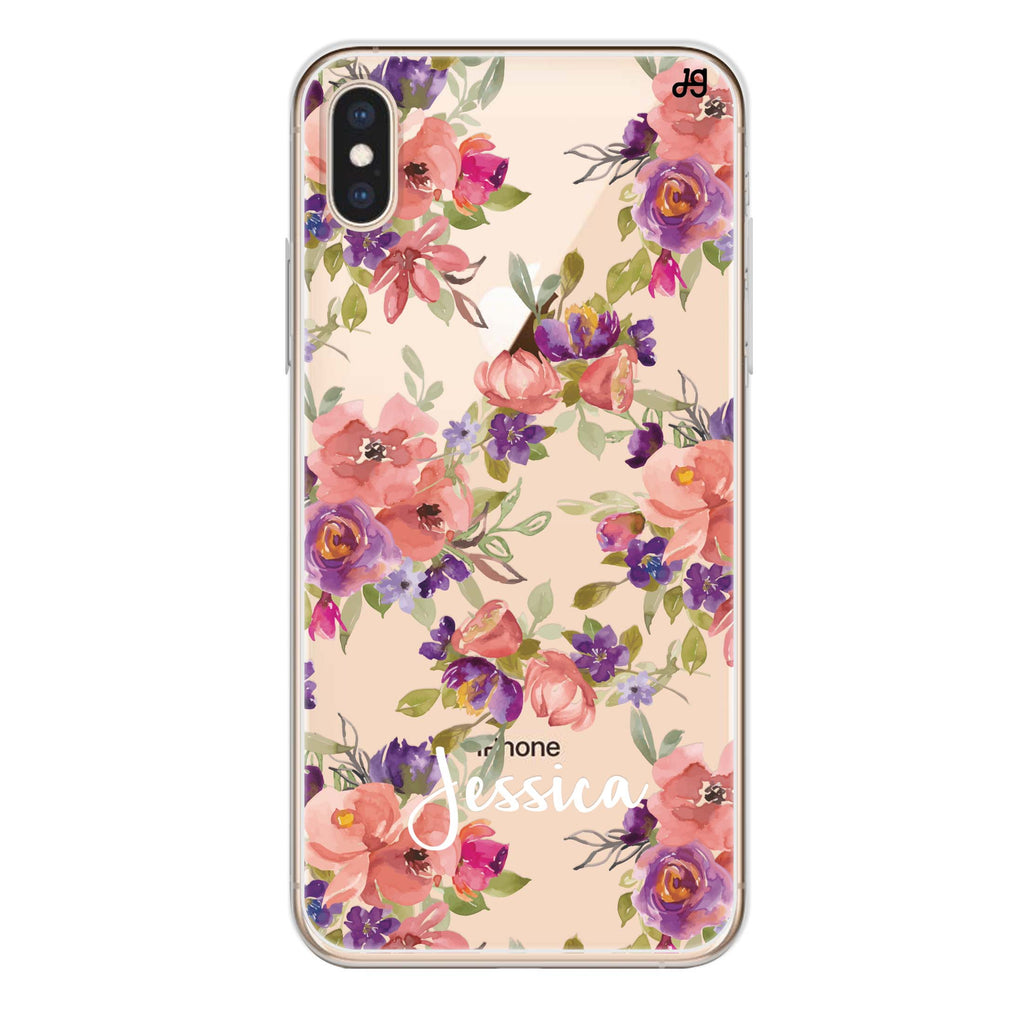 Floral Impression iPhone XS Max Ultra Clear Case
