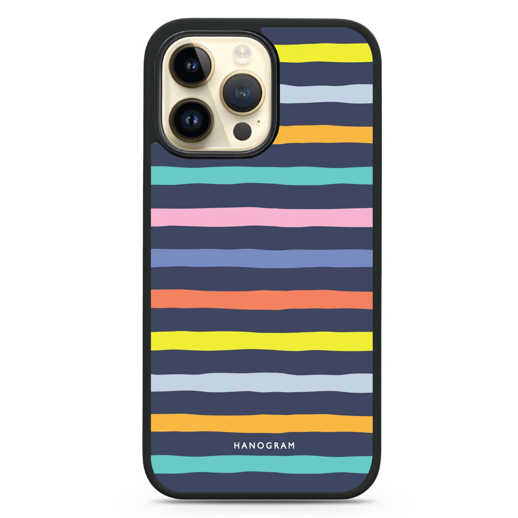 Rainbow Line MagSafe Compatible Impact Guard Bumper Case