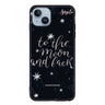 To the moon and back iPhone 14 Plus Glass Case