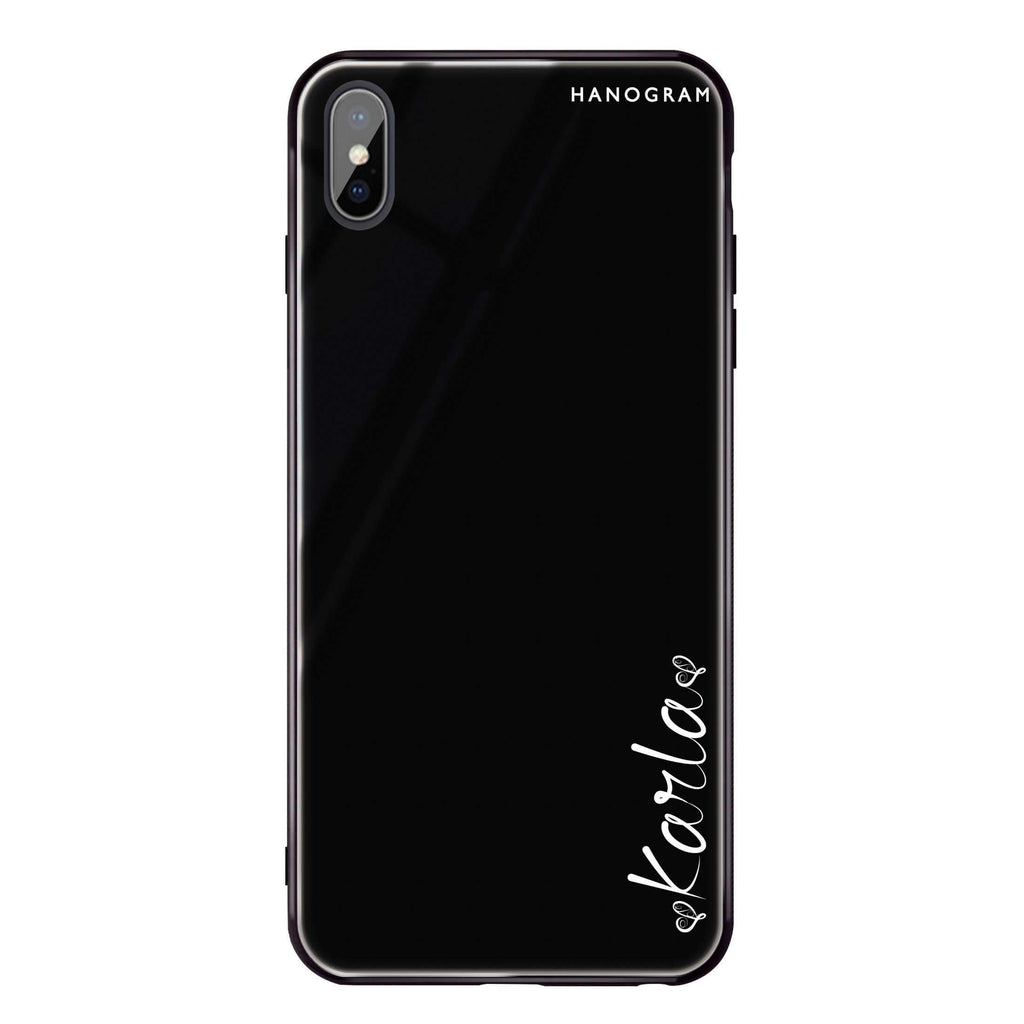 In my heart iPhone X Glass Case