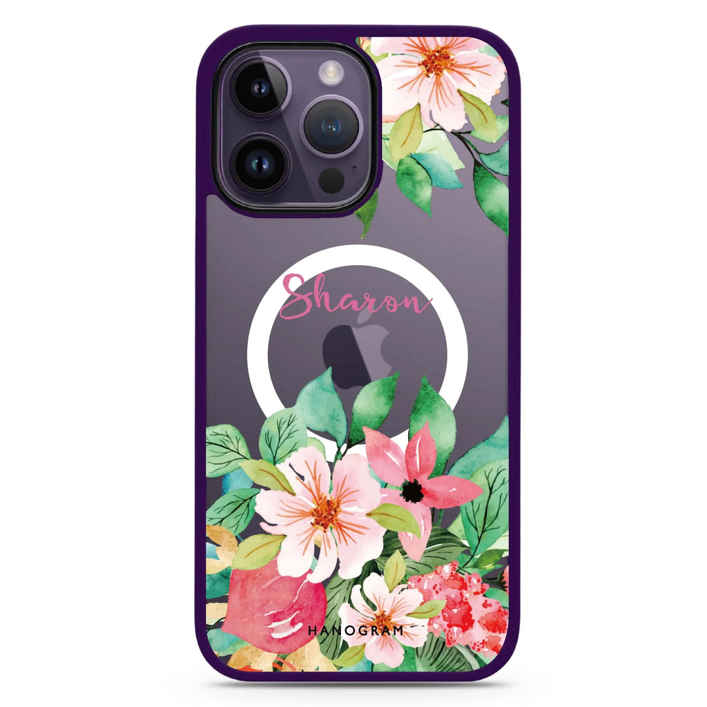 Floral Life MagSafe Compatible Impact Guard Bumper Case