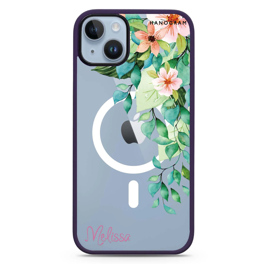 Secret Flower iPhone 14 Plus MagSafe Compatible Impact Guard Bumper Case