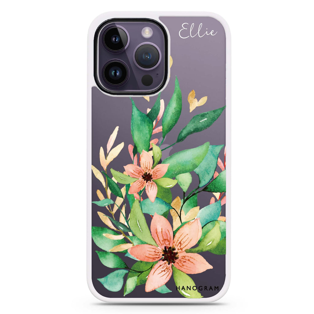 Floral Bloom Impact Guard Bumper Case