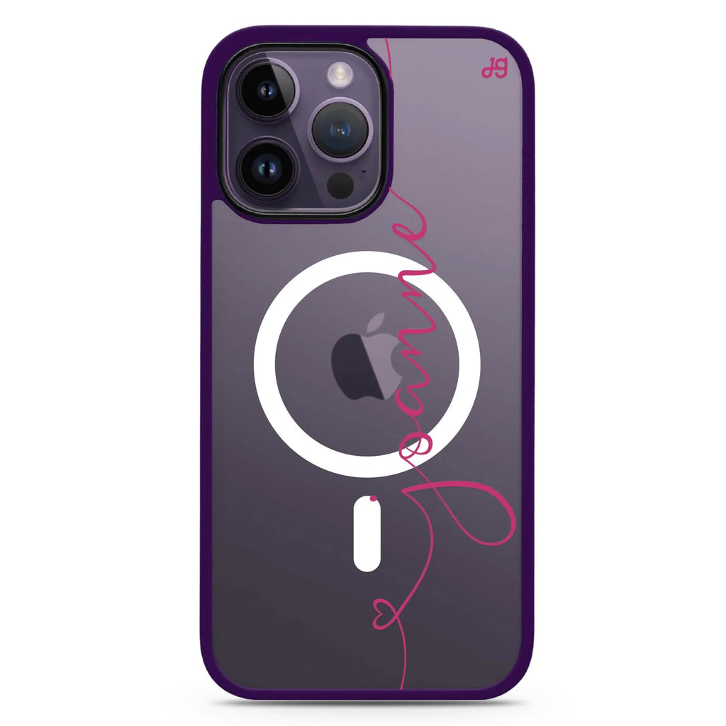 Loving Heart I MagSafe Compatible Impact Guard Bumper Case