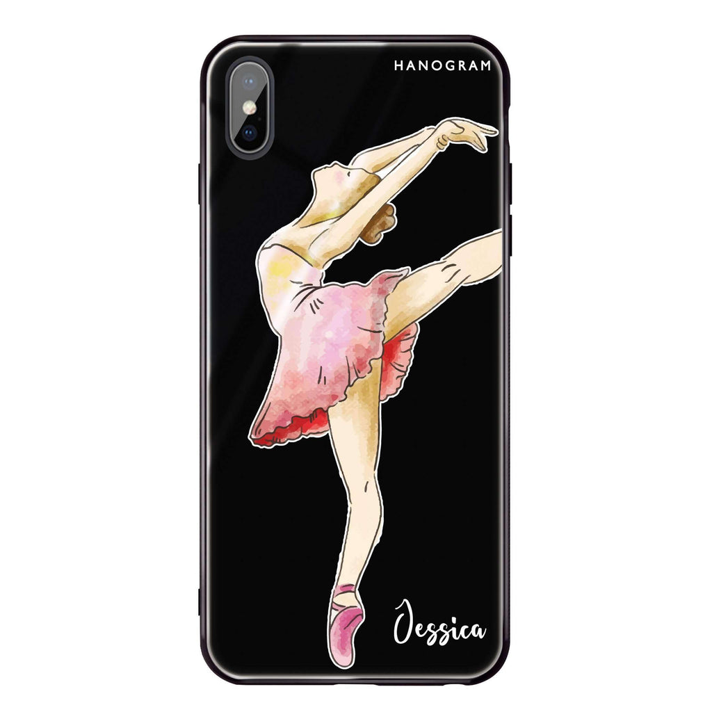 Ballet Girl iPhone XS Max Glass Case