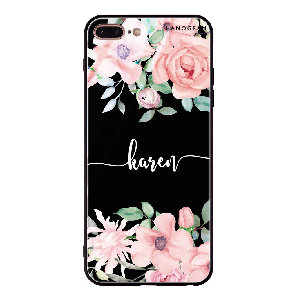 Forever Love Rose iPhone 7 Plus Glass Case