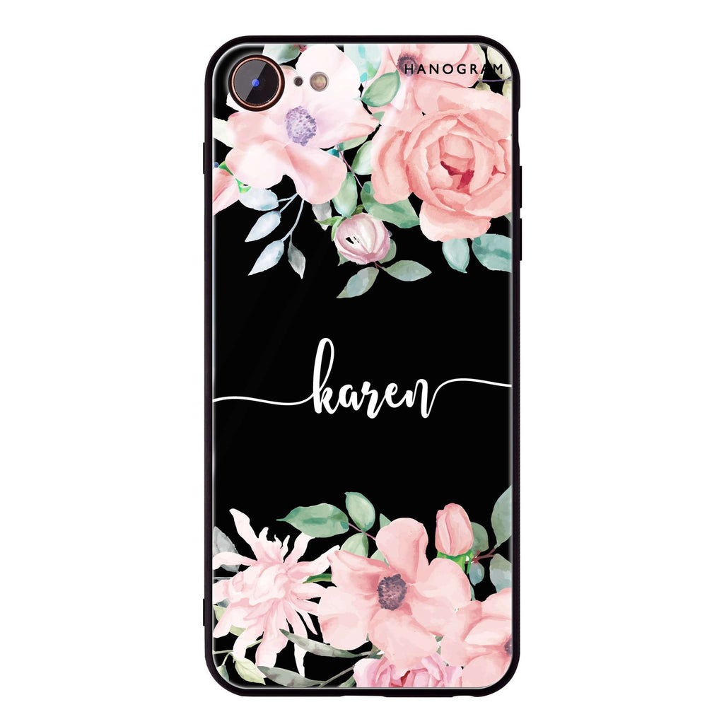 Forever Love Rose iPhone 8 Glass Case