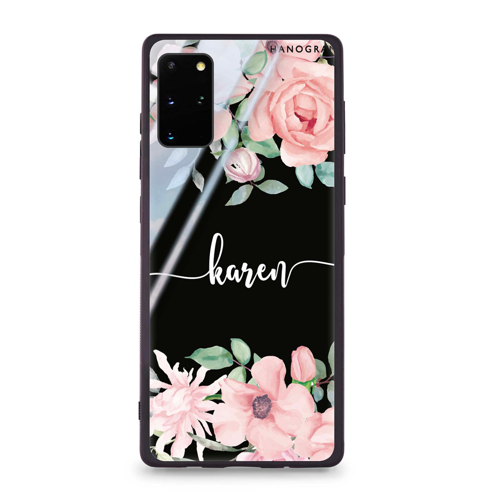Forever Love Rose Samsung S20 Plus Glass Case