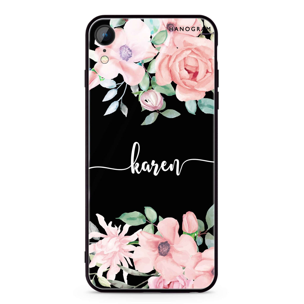 Forever Love Rose iPhone XR Glass Case