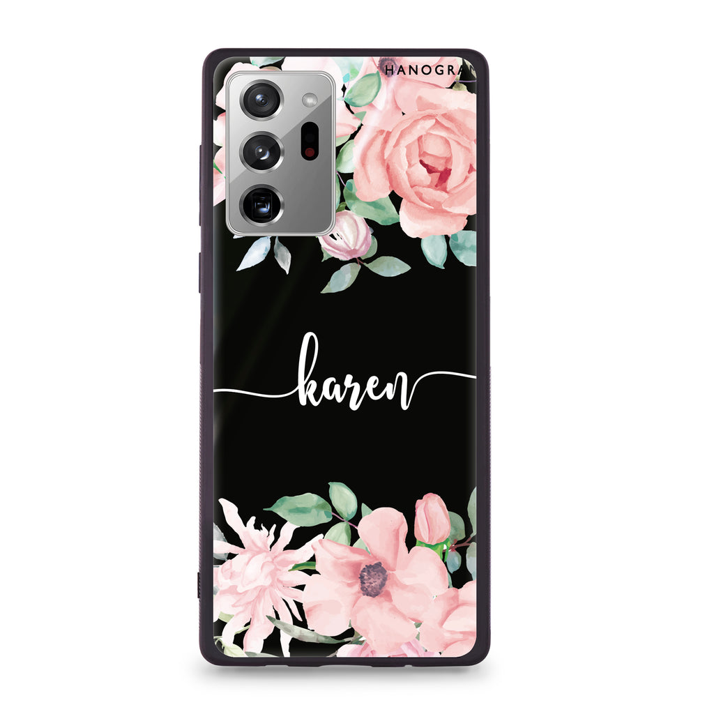 Forever Love Rose Samsung Note 20 Ultra Glass Case