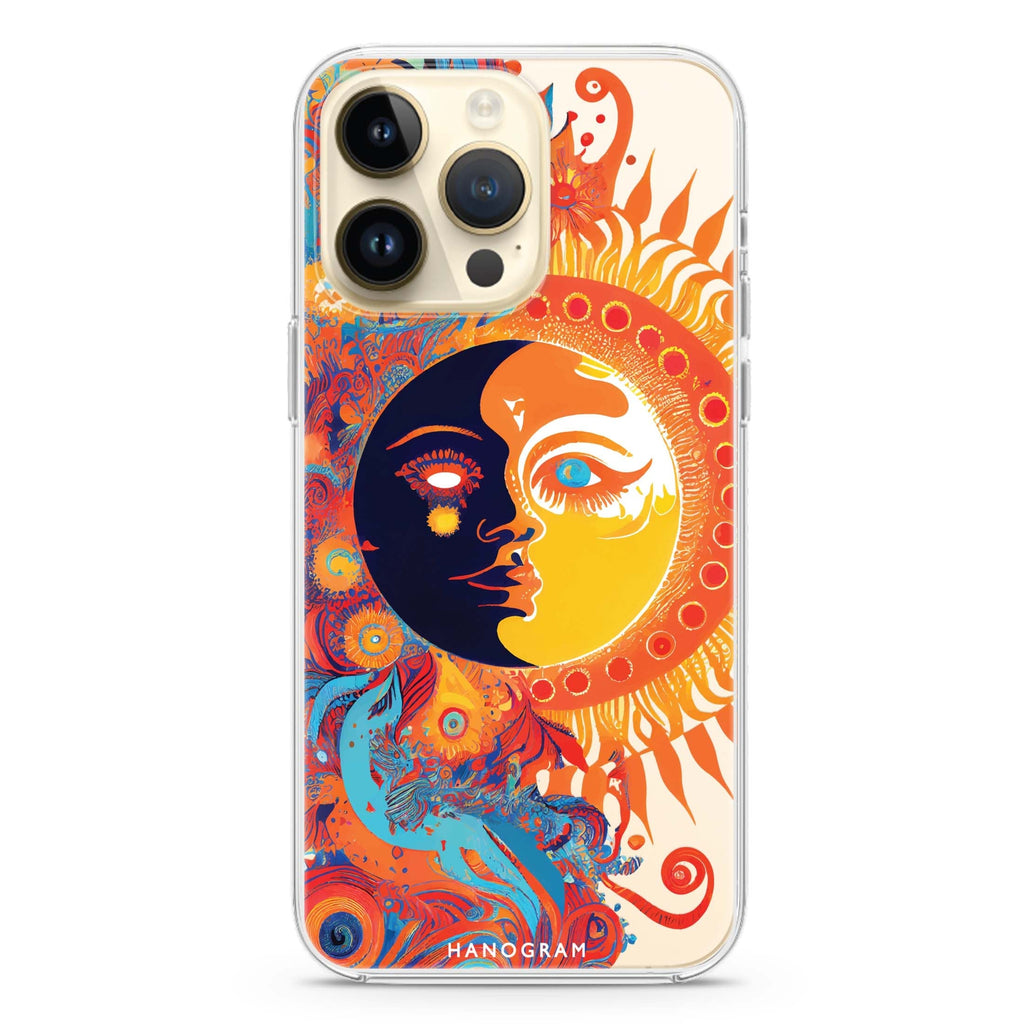 Moon & Sun iPhone 14 Pro Max Ultra Clear Case