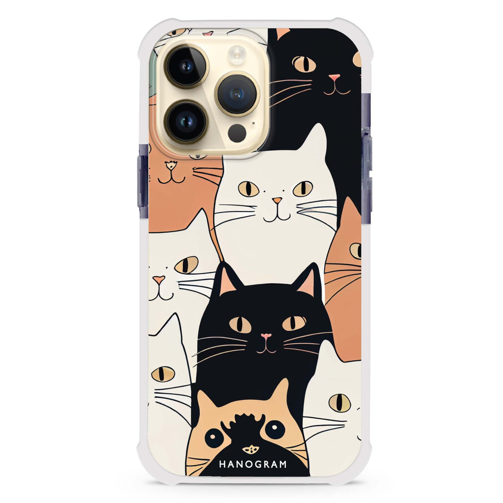 Look Cats MagSafe Compatible Ultra Shockproof Case