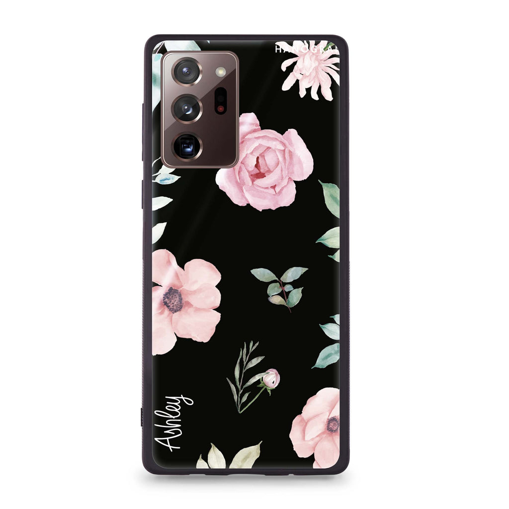 Rose Flower Samsung Note 20 Ultra Glass Case