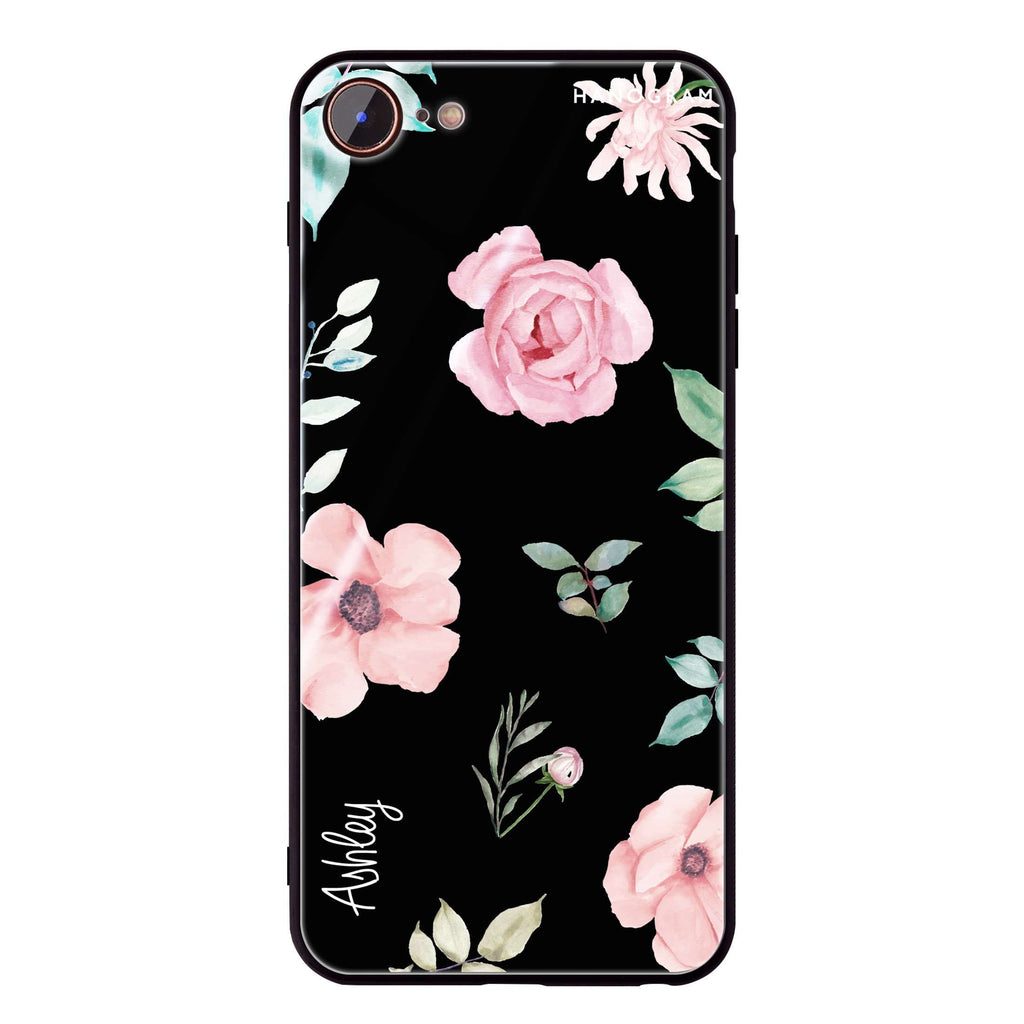 Rose Flower iPhone 8 Glass Case