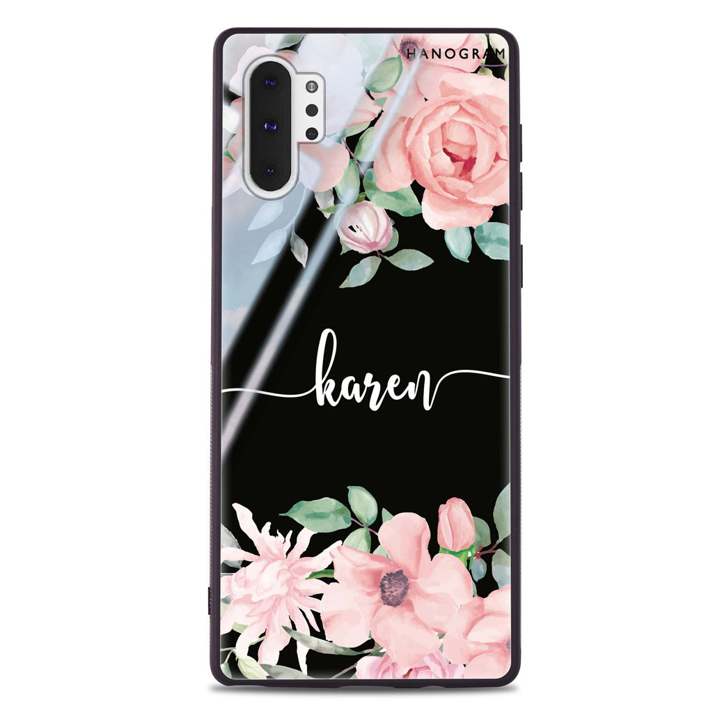 Forever Love Rose Samsung Note 10 Plus Glass Case