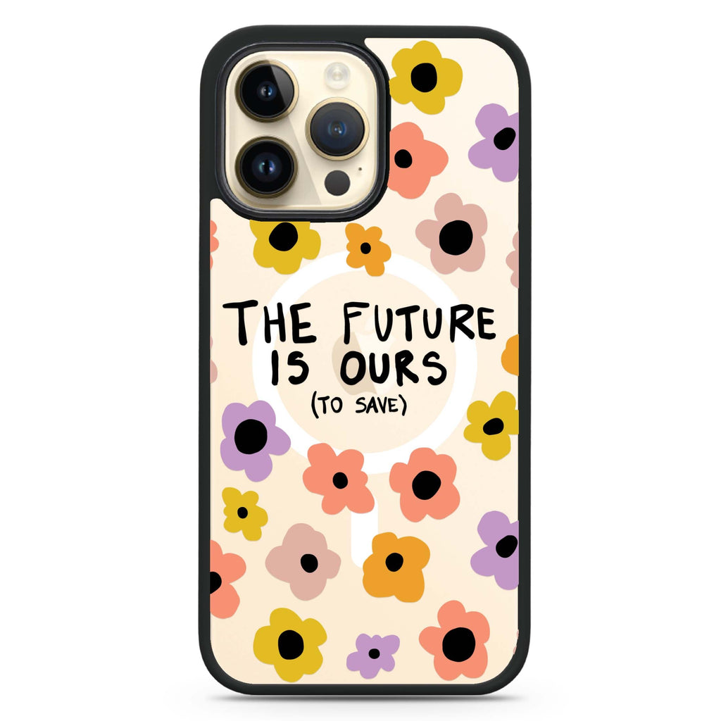 The future is OURS MagSafe Compatible Impact Guard Bumper Case