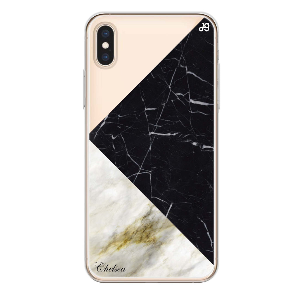 Marble Mix iPhone XS Ultra Clear Case